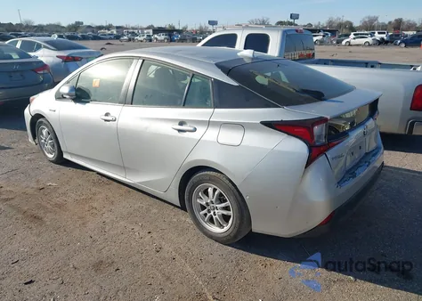 2019 Toyota Prius Le z USA, uszkodzony, nr VIN JTDKARFU9K3082509
